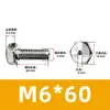 Tornillos Externos Hexagonales Huecos de Acero Inoxidable 316 con Orificio Pasante de Drenaje y Escape, Tornillos Perforados para Roscado al Vacío