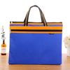 Bolsa para documentos 8K a4 Bolsa portátil con cremallera lona estudiante a3 Bolsa de información Bolsa de arte bolsa de información bolsa para documentos impresión