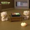 Micro-paisagem Desenho Animado Fofo Ursinho Incrivelmente Fofo Decorações para Mesa de Casa Artesanato Decorativo Criativo de Resina Pequenos Enfeites