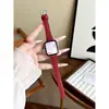 Pulseira de relógio genuína de couro, com cauda redonda e corte justo, compatível com Apple Watch Séries 10, 11, S12, Huawei Fit 5, GT 6 e smartwatches Xiaomi
