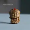 Sândalo Criativo Versão Q Signo do Zodíaco Cavalo Protetor Pingente DIY Bodhisattva Mahasthamaprapta Pulseira Acessórios Artesanais Joias