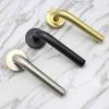 Manija de una sola curva de acero inoxidable 304, accesorios de manija de puerta personalizados, puerta de acceso limpia, manija de codo para puerta cortafuegos