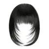 Flequillo de Peluca para Mujer para Cubrir Canas en la Parte Superior de la Cabeza, Frente Esponjosa Natural, Capas sin Costuras, Piezas de Peluca Cómicas Dulces y Geniales