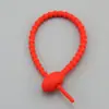 Cuerda de silicona brida de silicona cable de silicona extensible suave cordón para llavero material para colgante de bolsa de juguete de muñeca DIY