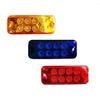 Camión Canri Luces Laterales de 8 LED, Luces de Señalización, Luces Indicadoras de Ancho, Luces para Remolque, Disponibles en Cinco Colores, Alto Brillo, Súper Brillantes