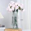 Frete Grátis para Dropshipping, Vaso de Vidro Simples, Estilo Nórdico, Vaso de Luxo, Arranjo de Flores Hidropônicas, Ornamentos de Decoração para Sala de Estar