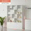 Vitrina de Cosméticos Contenedor Simple Moderno Gabinete de Salón de Belleza Gabinete de Salón de Uñas Estante de Productos para Barbería Estante de Exhibición