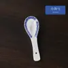 Tigela de Arroz e Prato de Cerâmica Dragão Azul e Branco Item Único Jingdezhen Cor Sob Esmalte Porcelana Branca Alta de Alta Temperatura Conjunto de Tigela e Prato de Cerâmica Doméstico