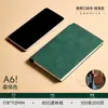 A6 Couro de Ovelha Bolso para Caderno Tamanho de Bolso Negócios Escritório Couro Macio Bloco de Notas Espessado Personalizável com Impressão de Logo