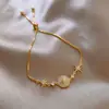 Coreia do Sul Nova Pulseira de Amor Nicho Versátil Toque de Luxo Zircônia Exquisita Pulseira de Amor Elegante Pulseira de Flor