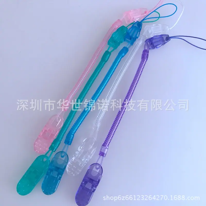 弹簧安抚奶嘴链 (1)
