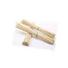 Brochetas de Bambú Desechables Fabricante Tienda de Conveniencia Carne Curada Para Asar En Restaurantes Únicamente Brochetas de 30 cm de Largo Brochetas Planas Para Asar