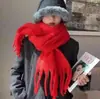 Bufanda para Mujer en Invierno, Chal Grande de Pelo Colorido de Alta Gama con Borlas, Cálido y Versátil, Bufanda Rayada Atmosférica al por Mayor