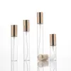 Frasco Borrifador de Vidro Transparente 17mm Tipo Pressão Decantador de Perfume Decoração de Casa Frasco Pequeno para Amostra Frasco Cosmético Portátil