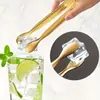 Set de Servicio Mini para Mayoristas, Acero Inoxidable de Alta Calidad, Duradero, Adecuado para Bocadillos, Cubos de Azúcar, Cubitos de Hielo y Más