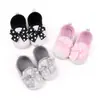 Zapatos para Bebé 0-1 Año Zapatos de Primeros Pasos para Niña Bebé Suela Suave Lazo Transpirables Zapatos para Niños Pequeños Zapatos de Tela BJZ3213