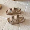 Sandalias de Verano para Niños de 3-6 Años Estilo Nuevo Suela Suave Antideslizantes Sandalias para Niñas Punta Abierta Zapatos de Playa Moda Estilo Coreano Calzado Infantil