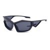GLAZZY Europa y Estados Unidos personalidad transfronteriza con forma de gafas de sol de ciencia ficción para hombre gafas de sol modernas de tecnología futura hip-hop gafas mecha