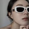 Gafas de sol estilo ojo de gato para mujer 2022, nuevas gafas de sol con personalidad de moda, gafas de sol clásicas con logotipo triangular en la pierna, gafas de sol estilo street shot