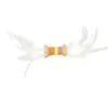 Juguete de gato Roly-poly palo para provocar al gato morder arañar roer autoentretenimiento aliviar el aburrimiento pluma consumir juguete para gato suministros para mascotas