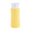 Botellas de Silicona 98ml Botella de Almacenamiento Botella Portátil de Viaje a Prueba de Fugas Botellas Reutilizables para Champú