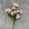 Simulação Flor Lilás Sha Huaman Zhushu Adereços Fotografia Casamento Hanfu Paisagismo Estilo Antigo Atacado Tomilho Flor Artificial Decoração