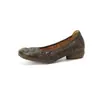 Zapatos de moda de nicho simples y elegantes de 3 cm, nuevo modelo de otoño 2026, punta redonda, tacón grueso, zapatos de cuero slip-on bajos
