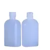 Botella dosificadora de medicina de 100 ml, botella cuadrada plana de plástico transparente, botella de diámetro pequeño, botella de muestra, botella pequeña de medicina de PET