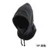 Venda Direta de Fábrica Inverno Ajustável Polar Fleece Capuz Cachecol de Pescoço e Proteção de Pescoço Integrados para Exterior à Prova de Vento e Frio Chapéu Quente