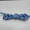 Ahora Suministra Cuerda Redonda de Poliéster Inter-Color de 5 mm Cuerda Trenzada de Dos Colores Lanyard Miu Cuerda Trenzada DIY Paracord de 5 mm Ropa y Pantalones