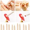Arte de Uñas Palito Pequeño de Madera Uña Portátil Punto Diamante Calcomanía para Uñas Palito de Presión Eliminación de Uñas Limpieza de Piel Muerta Palito de Madera 74/114mm