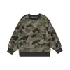 Sudadera Infantil Redonda WuliBuYi 2026 Otoño Camuflaje Estampado Integral Lavable Duradera Fresca Elegante Top Infantil