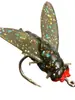 Cebo de mosca Luya, cebo de simulación de mosca, microcebo blando con anzuelo, cebo Luya con boca de caballo, tira blanca, cojín, cebo de pesca salvaje, cebo falso