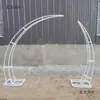 Nuevos Accesorios de Boda Arco de Puerta de Cuerno de Hierro Forjado Decoración de Escenario para Área de Bienvenida de Bodas al Aire Libre Metabo
