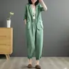 Blazer casual de algodón y lino bordado con mariposas para primavera y otoño, cárdigan elegante, traje deportivo de moda, venta al por mayor transfronteriza