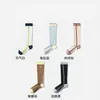 Calcetines Deportivos de Compresión Blancos para Pantorrilla de Mujer, Calcetines Largos Finos de Verano para Tenis, Correr, Fitness, Bádminton, Actividades al Aire Libre y Cuerda para Saltar