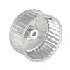 Rotores de Ventilador Centrífugo Industrial, Vários Materiais e Especificações, Rotores Multipalhetas Resistentes a Altas Temperaturas, Aço Galvanizado/Aço Inoxidável/Alumínio
