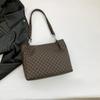Bolsa de mão têxtil para trabalho e deslocamento 2024 Design de nicho All-match Ins Bolsa de ombro axila Bolsa tote estilo coreano para mulheres