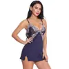 Lencería Sexy con Tirantes, Camisón Sexy Cómodo Transpirable de Modal, Ropa para el Hogar, Pijamas, Suministro Transfronterizo de Amazon