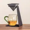 Conjunto de Filtros de Chá Quadrados para Uso Doméstico, Coador Quadrado para Folhas de Chá, Filtro de Café, Conjunto de Chá Kung Fu, Divisor de Chá