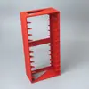 Organizador de Rack para Cassetes Walkman Caixa de Armazenamento Fita Cassete Armazenamento de Fitas Player de Música Portátil Rack Organizador de Armazenamento de Fitas