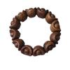 Pulsera de cuentas talladas de madera de agarwood variedad de estilos seleccionables fabricantes al por mayor joyería de decoración con cuentas literarias para hombre y mujer