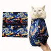 Envoltura Fija para Gato Tela para Gato Corte de Uñas Inyección de Uñas Anti-arañazos Anti-mordidas Artefacto Anti-Gato Corriendo Atado Lavado Bolsa para Gato Tela Mágica