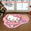 Alfombra de suelo absorbente antideslizante para baño de estilo caricatura, alfombra decorativa de imitación cachemira para sala de estar, alfombra resistente a la suciedad para entrada