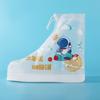 Cubrezapatos de Lluvia para Niños y Niñas, Cubre Pies Impermeables para Días Lluviosos, Antideslizantes y Resistentes al Desgaste, Adecuados para Bebés y Estudiantes, Botas de Lluvia de Caña Media-Alta