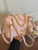 Bolsa de almohada versátil estilo coreano de moda, acolchada, con cadena, bolso de mano, bolso de hombro cruzado, novedad de primavera 2026 transfronterizo