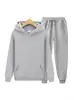 Traje de Sudadera Deportiva Casual Nuevo para Hombre de Primavera y Otoño Moda Masculina Tendencia Traje de Sudadera de Color Sólido