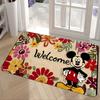 Alfombrilla de Suelo para Entrada de Puerta de Amazon Transfronteriza Dibujo Animado Lindo Mickey Absorbente Secado Rápido Entrada de Pies Resistente a Manchas Fácil de Cuidar Alfombrilla de Suelo