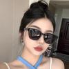 Gafas de Sol Cuadradas Redondas Estilo Coreano Transfronterizas para Mujer Trendy Personalidad GM Parasol Cara de Chica Hot Gafas de Sol Pequeñas a Prueba de UV para Hombre
