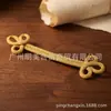 Abrigo Napoleón Mingmei con Decoración de Nudo Triple, Botones de Placa Trenzados Dorados, Botones de Moda